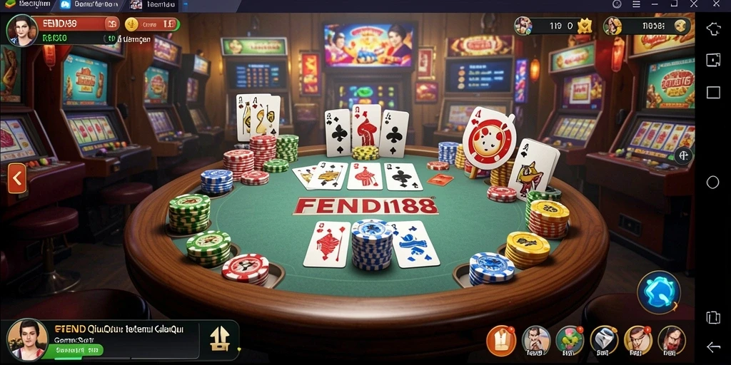 Tampilan gameplay seru di FENDI188 dengan teman-teman.