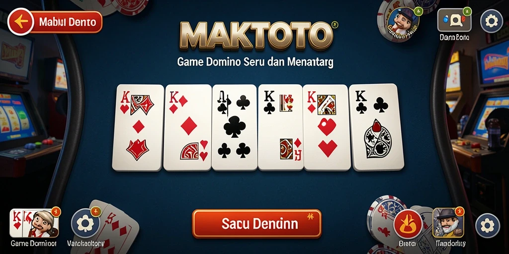 Tampilan gameplay MAKTOTO yang menarik dan mendebarkan.