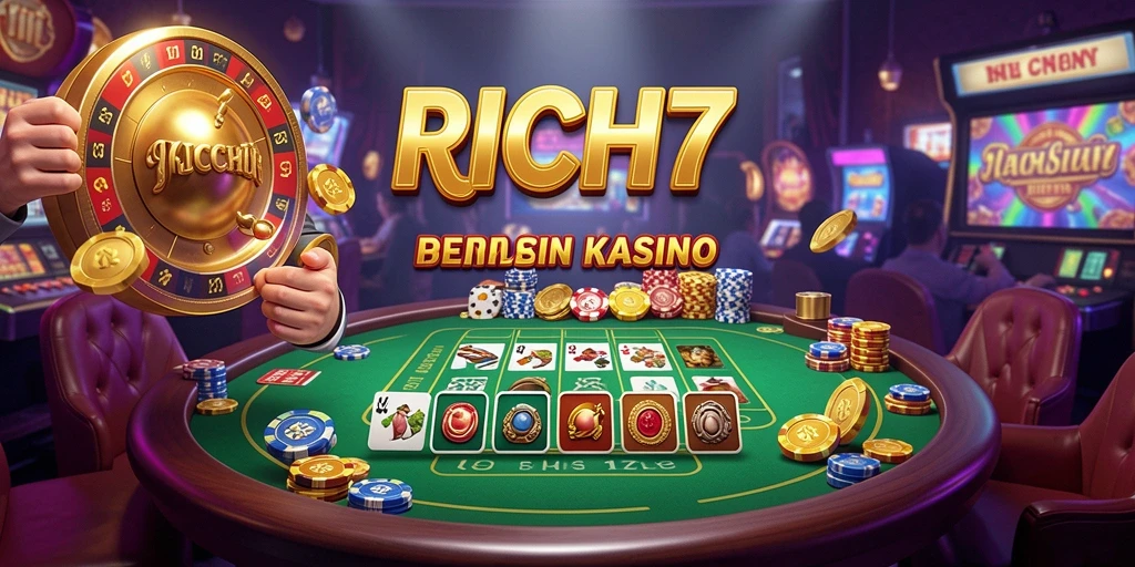Screenshot menampilkan gameplay RICH7 yang memikat di Kasino.