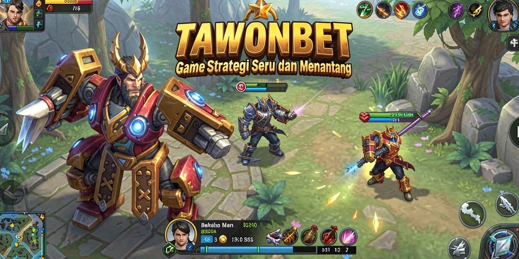 Gameplay TAWONBET menampilkan strategi mendalam dan pertarungan yang menegangkan.
