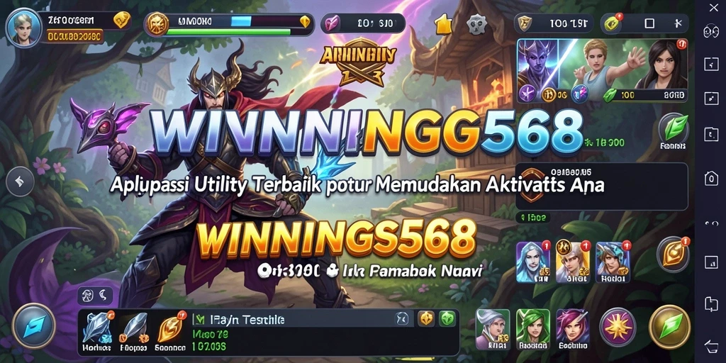 Screenshot utama WINNING568 menampilkan fitur manajemen tugas yang efisien.